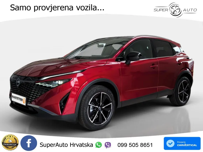 Nissan Qashqai 1.3 DIG-T (158 KS) Xtronic Tekna LED+GR SJED+ACC
