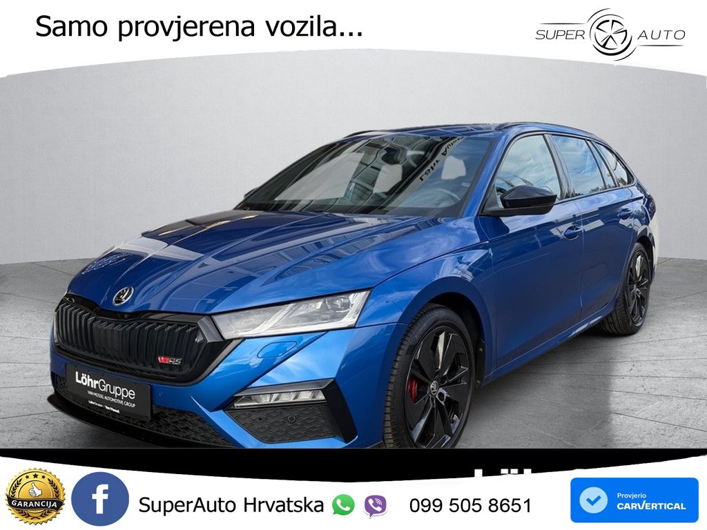 Škoda Octavia Combi RS 2.0 TDI (200 KS) 4x4 DSG MATRIX+GR SJED+KAM