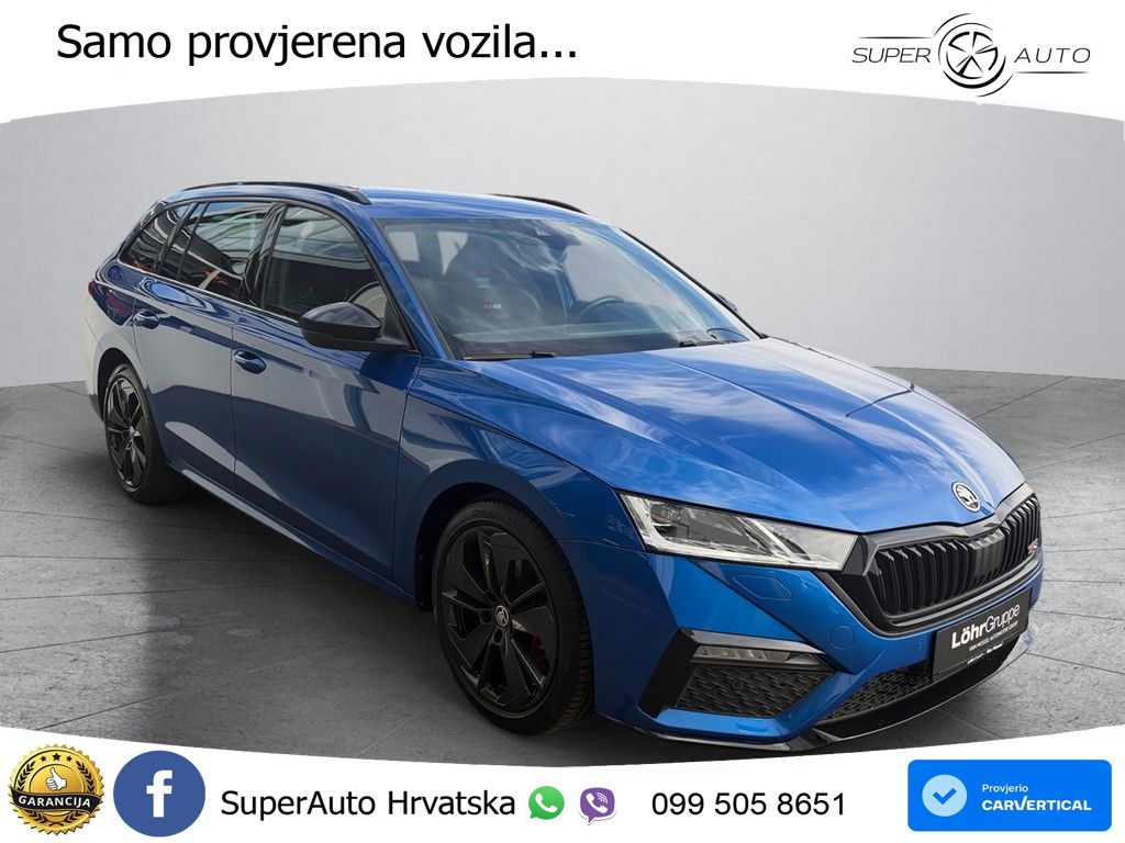 Škoda Octavia Combi RS 2.0 TDI (200 KS) 4x4 DSG MATRIX+GR SJED+KAM