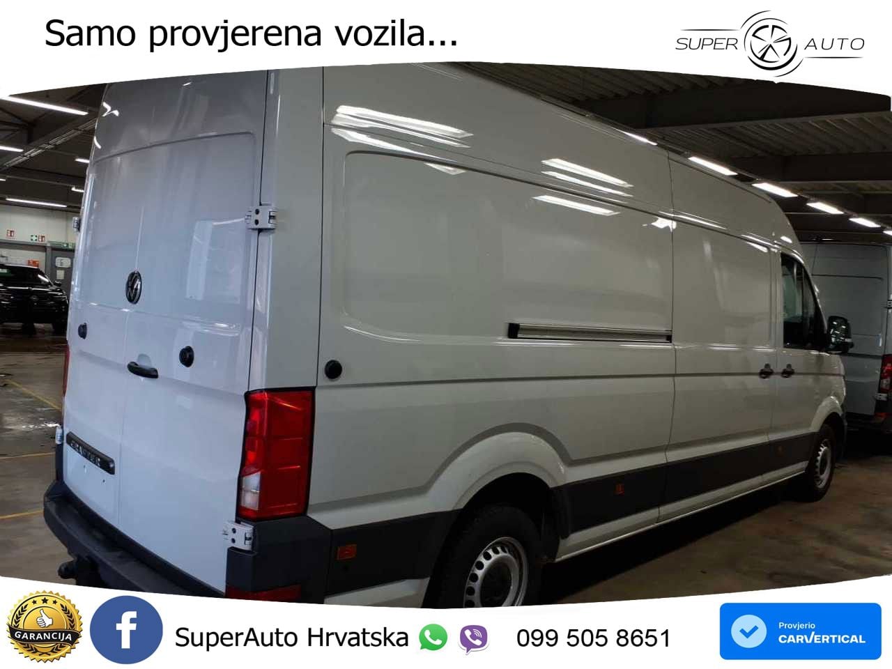 Volkswagen Crafter 35 LR/L4H3 Navi P.-Assist OHNE BEULEN! 177 KS