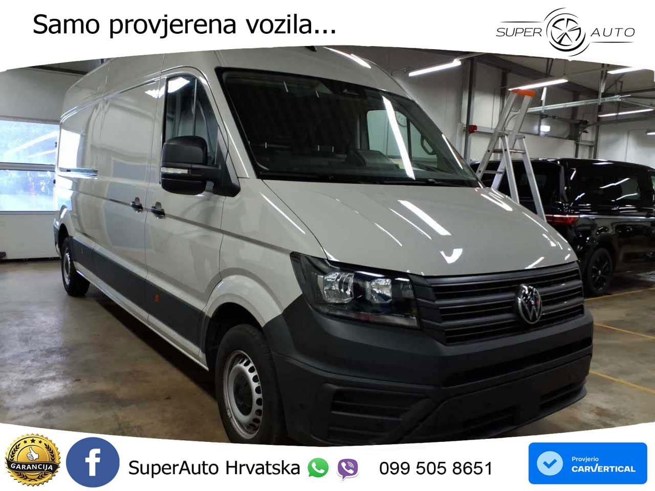 Volkswagen Crafter 35 LR/L4H3 Navi P.-Assist OHNE BEULEN! 177 KS