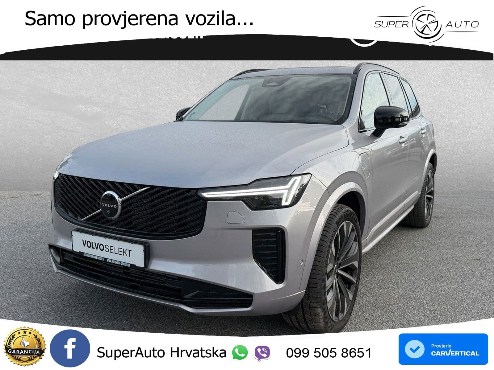 Volvo XC90 2.0 T8 AWD Automatic LED+GR SJED+ACC