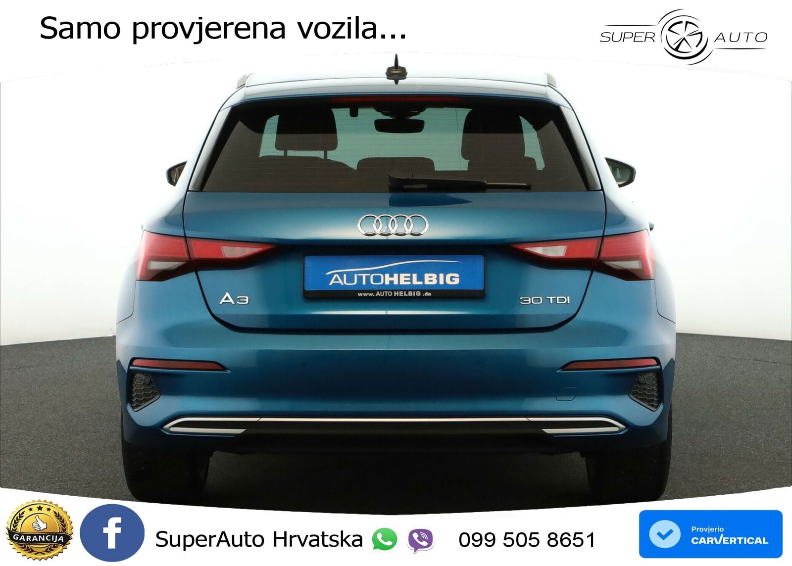 Audi A3 30 TDI (116 KS) S tronic LED+GR SJED+ACC