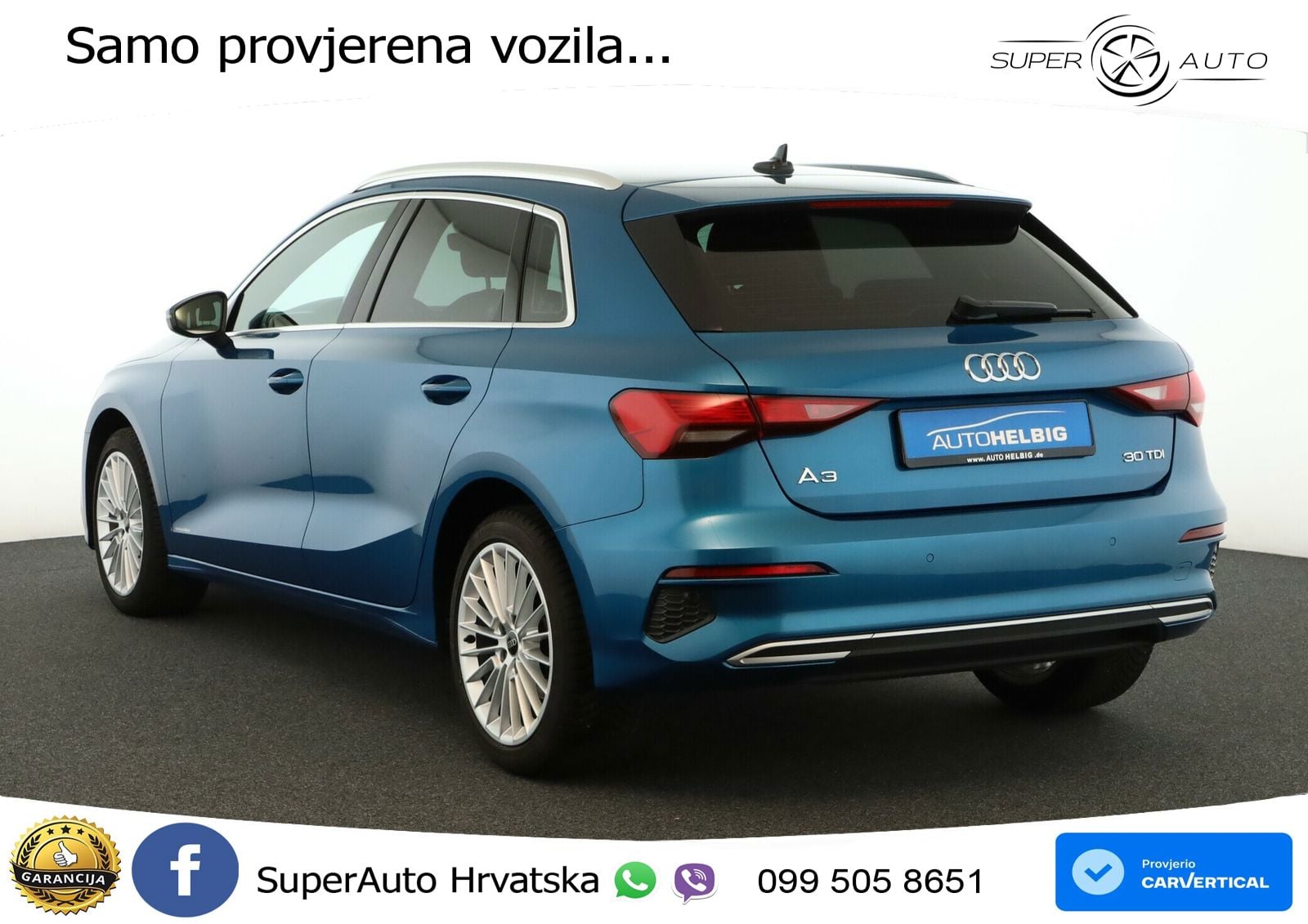 Audi A3 30 TDI (116 KS) S tronic LED+GR SJED+ACC