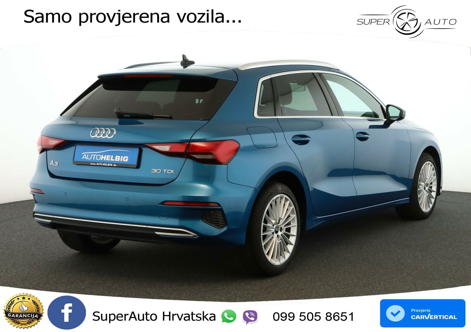 Audi A3 30 TDI (116 KS) S tronic LED+GR SJED+ACC