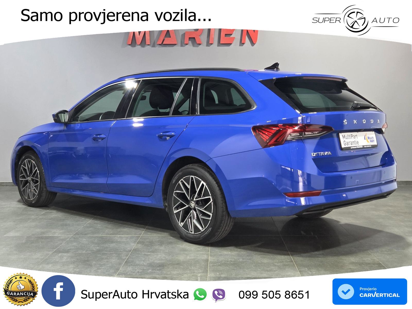 Škoda Octavia Combi 2.0 TDI (150 KS) LED+GR SJED+ACC