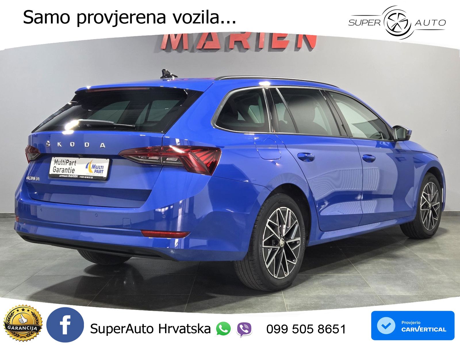Škoda Octavia Combi 2.0 TDI (150 KS) LED+GR SJED+ACC