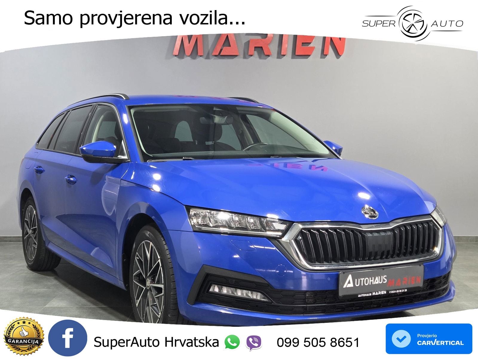 Škoda Octavia Combi 2.0 TDI (150 KS) LED+GR SJED+ACC