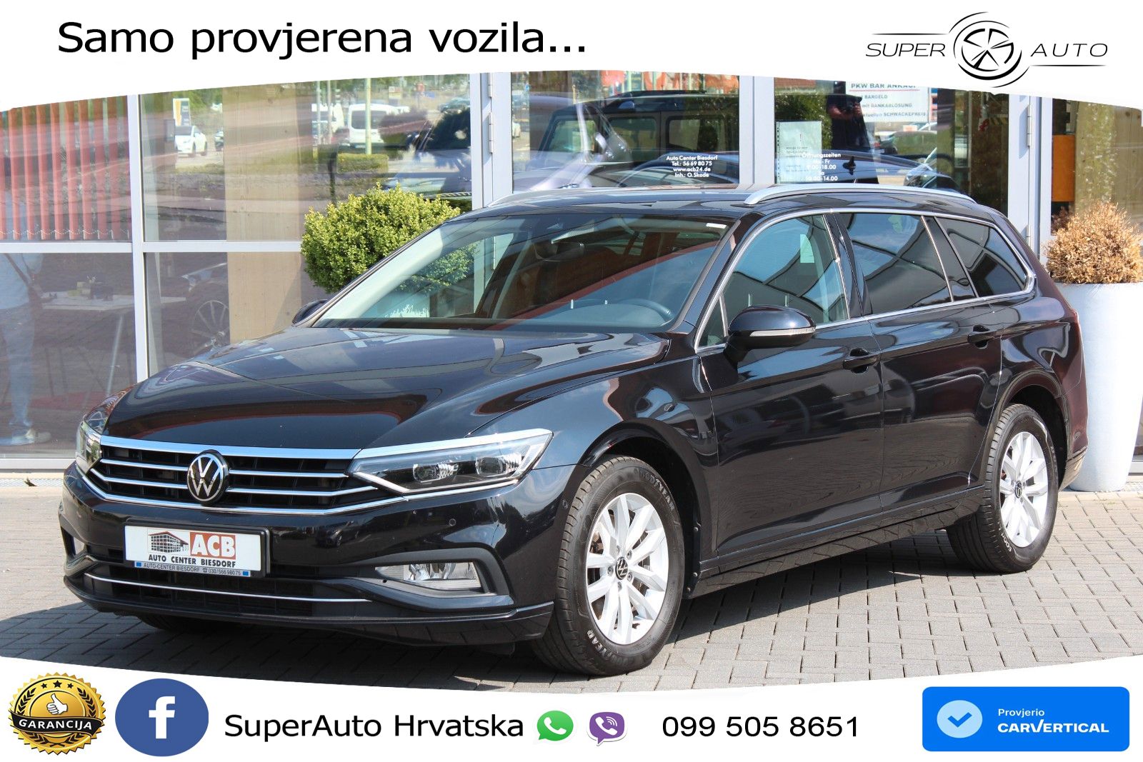 Volkswagen Passat Variant 2.0 TDI (150 KS) DSG Business LED+GR SJED+ACC