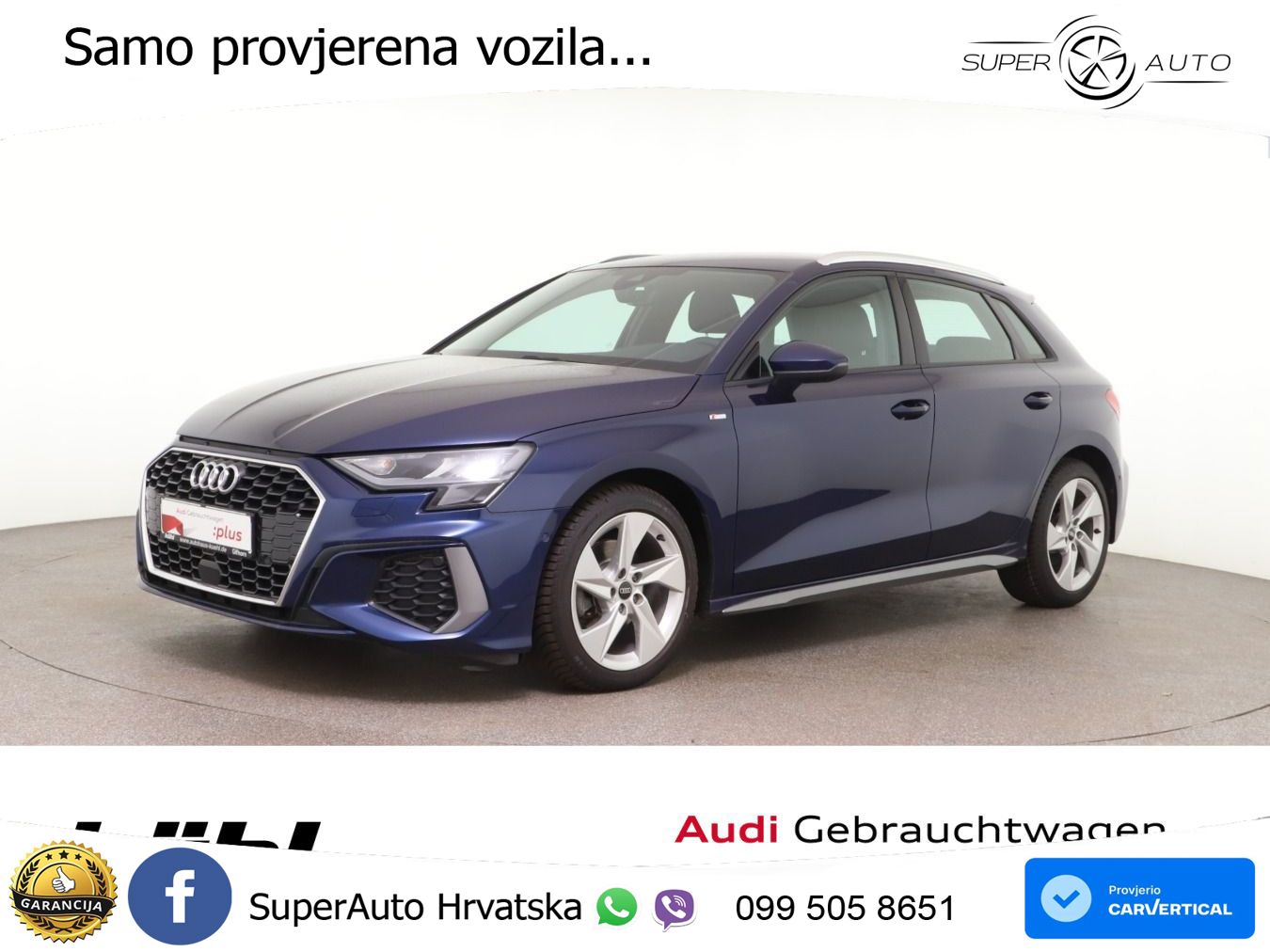 Audi A3 30 TDI (116 KS) S tronic S line LED+GR SJED+ACC