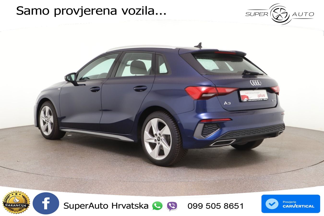 Audi A3 30 TDI (116 KS) S tronic S line LED+GR SJED+ACC