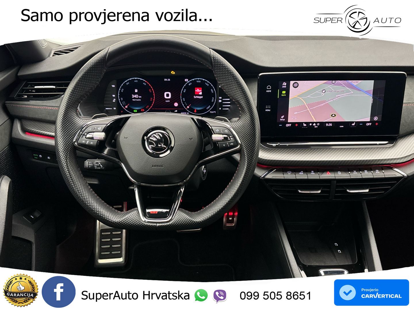 Škoda Octavia Combi RS 2.0 TDI (200 KS) DSG MATRIX+GR SJED+KAM