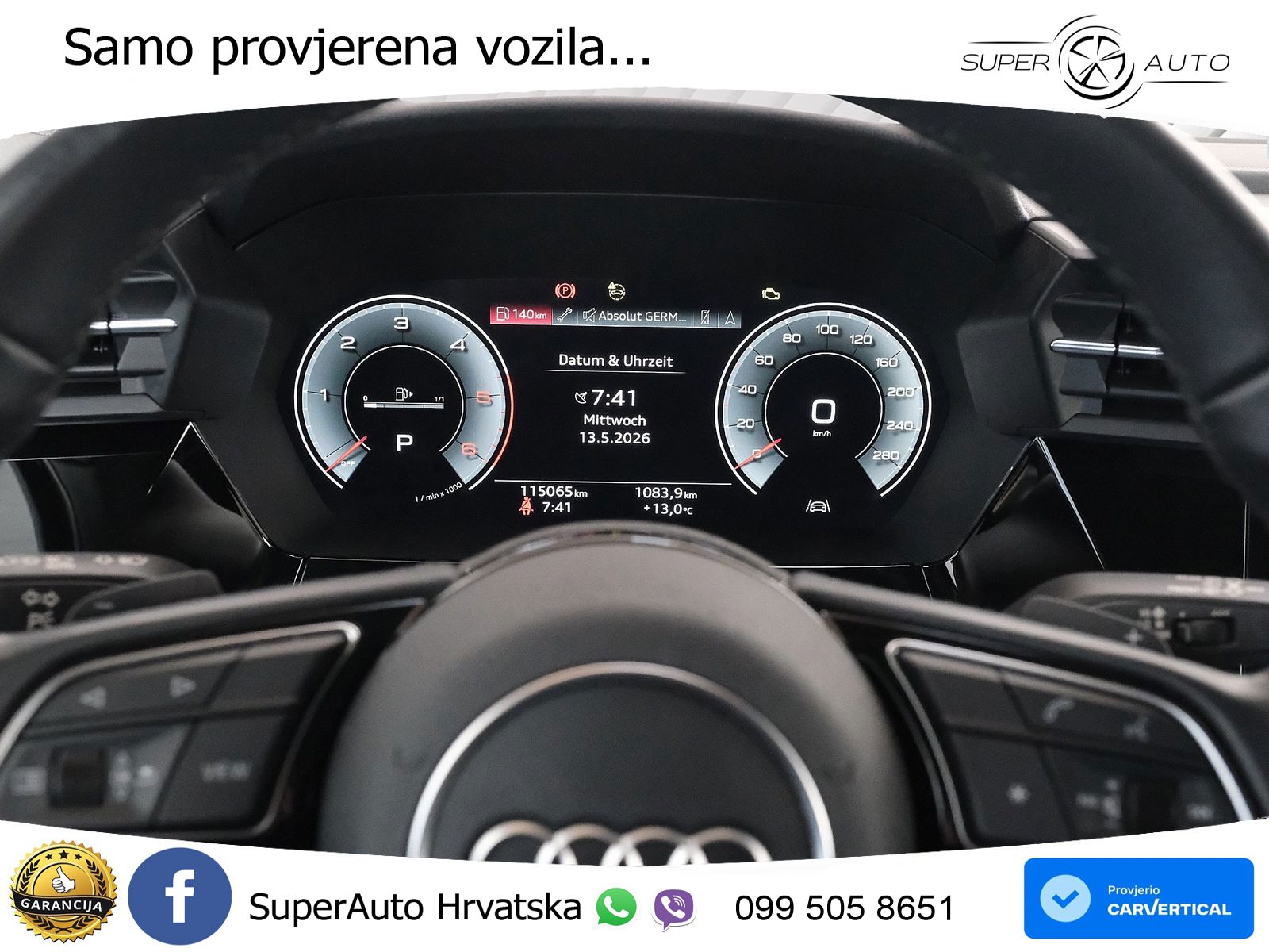 Audi A3 35 TDI (150 KS) S tronic