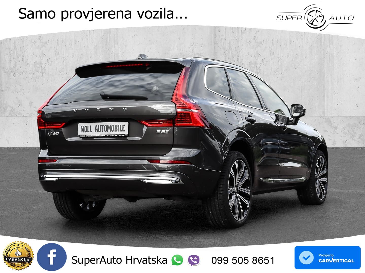 Volvo XC60 B5 Diesel AWD Geartronic LED+GR SJED+ACC