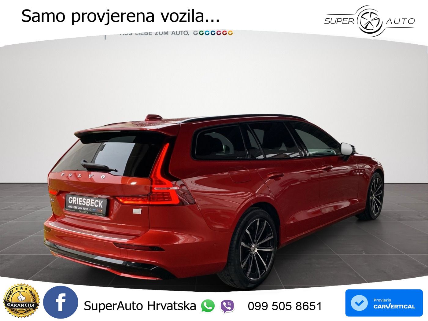 Volvo V60 2.0 T8 AWD Geartronic LED+GR SJED+ACC