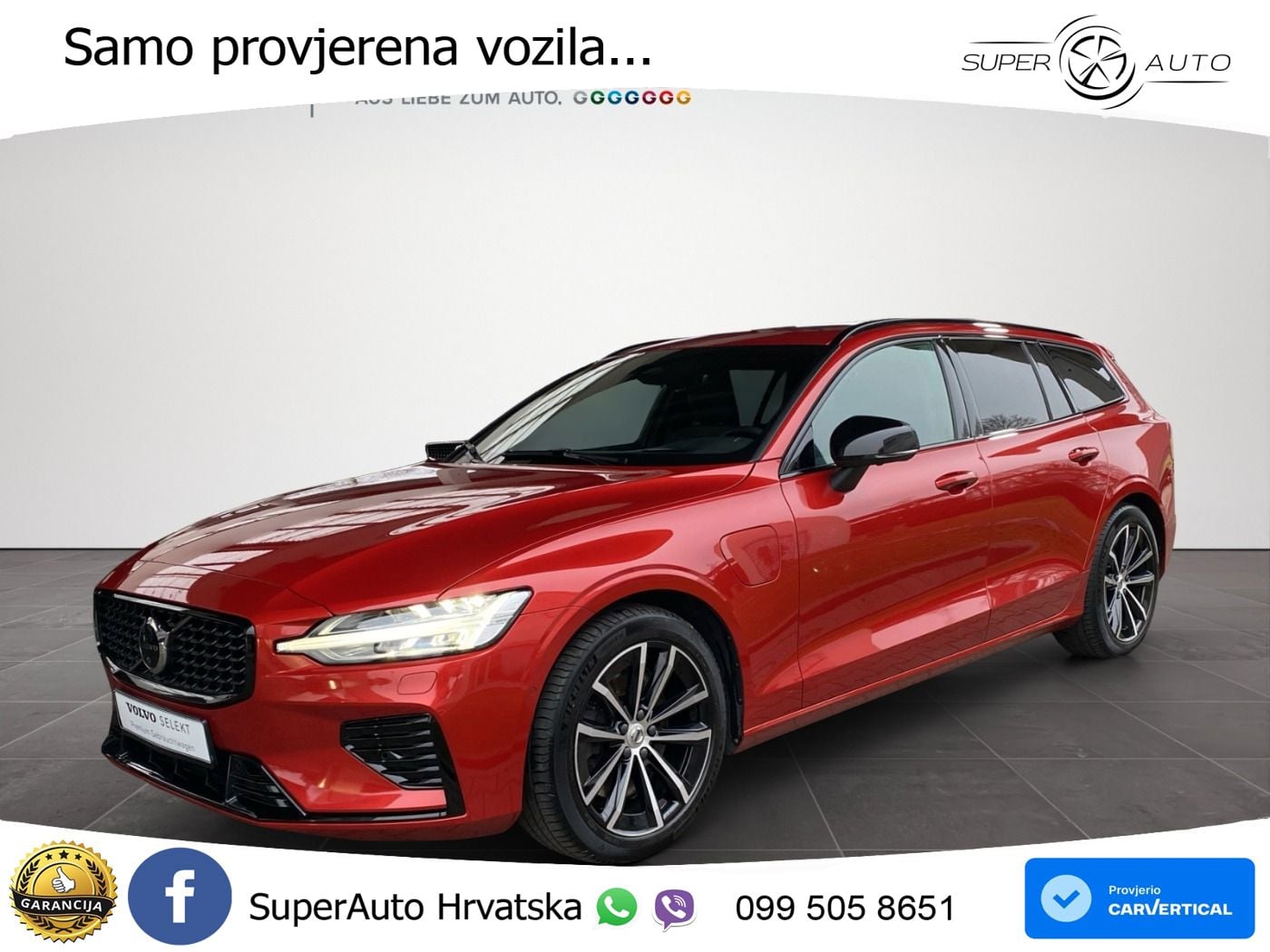 Volvo V60 2.0 T8 AWD Geartronic LED+GR SJED+ACC
