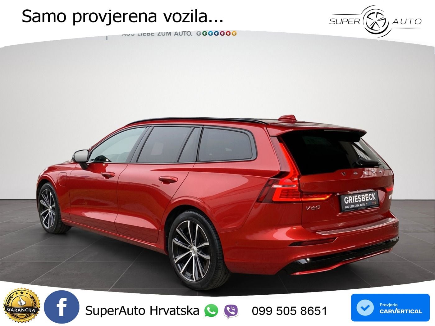 Volvo V60 2.0 T8 AWD Geartronic LED+GR SJED+ACC