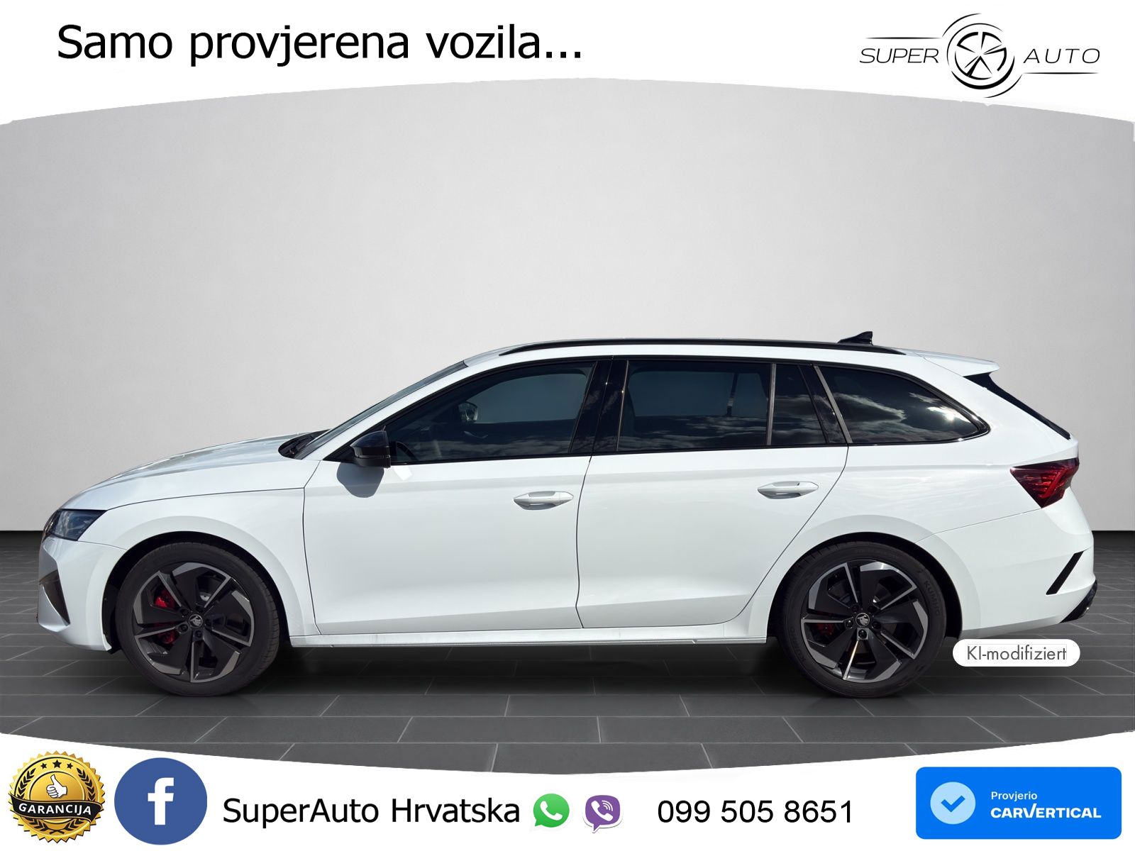 Škoda Octavia Combi RS 2.0 TSI (265 KS) DSG MATRIX+GR SJED+KAM