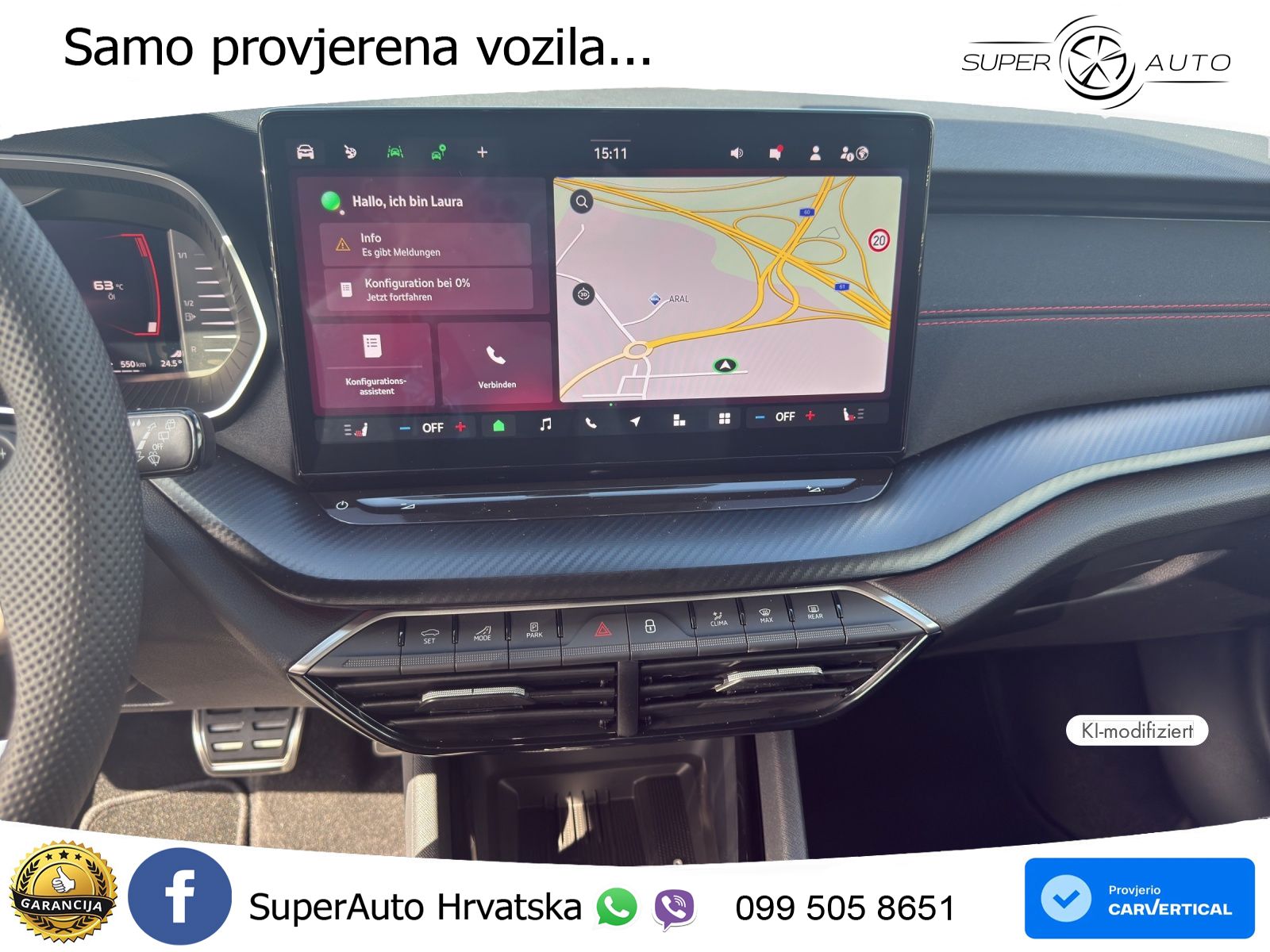 Škoda Octavia Combi RS 2.0 TSI (265 KS) DSG MATRIX+GR SJED+KAM