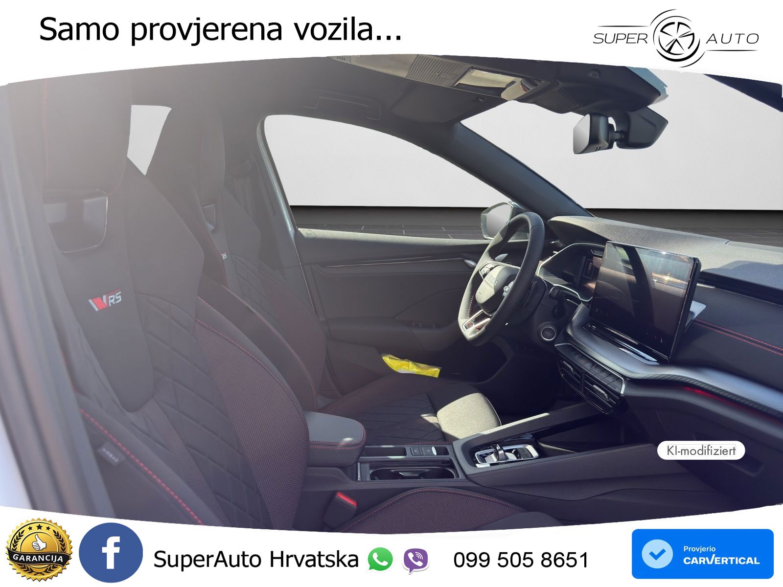 Škoda Octavia Combi RS 2.0 TSI (265 KS) DSG MATRIX+GR SJED+KAM