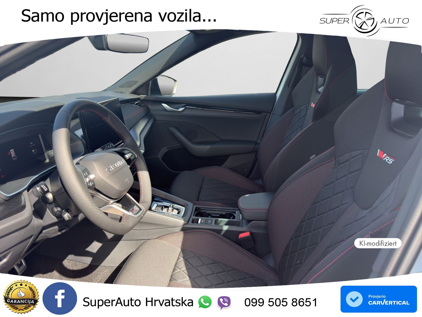Škoda Octavia Combi RS 2.0 TSI (265 KS) DSG MATRIX+GR SJED+KAM