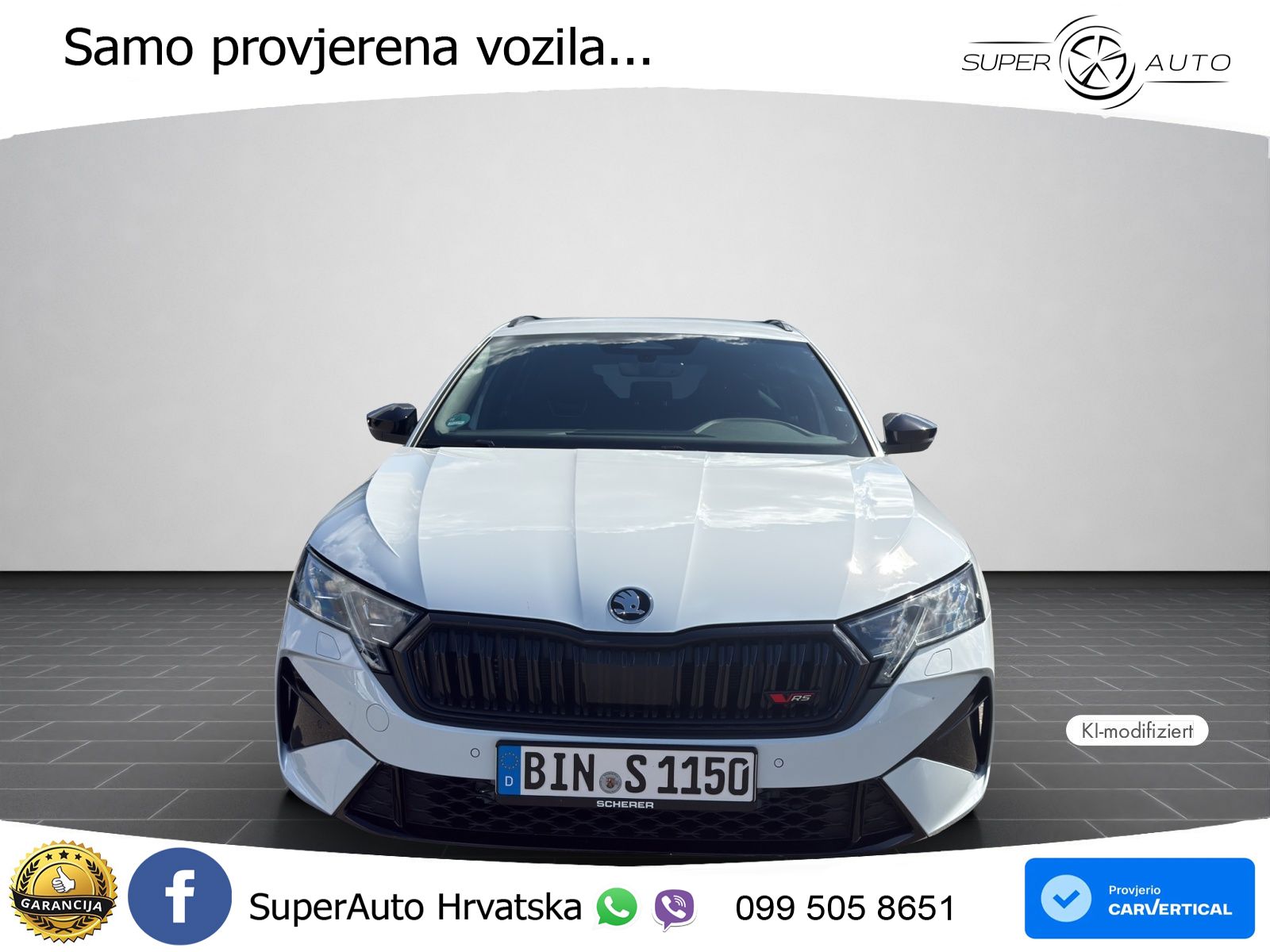 Škoda Octavia Combi RS 2.0 TSI (265 KS) DSG MATRIX+GR SJED+KAM