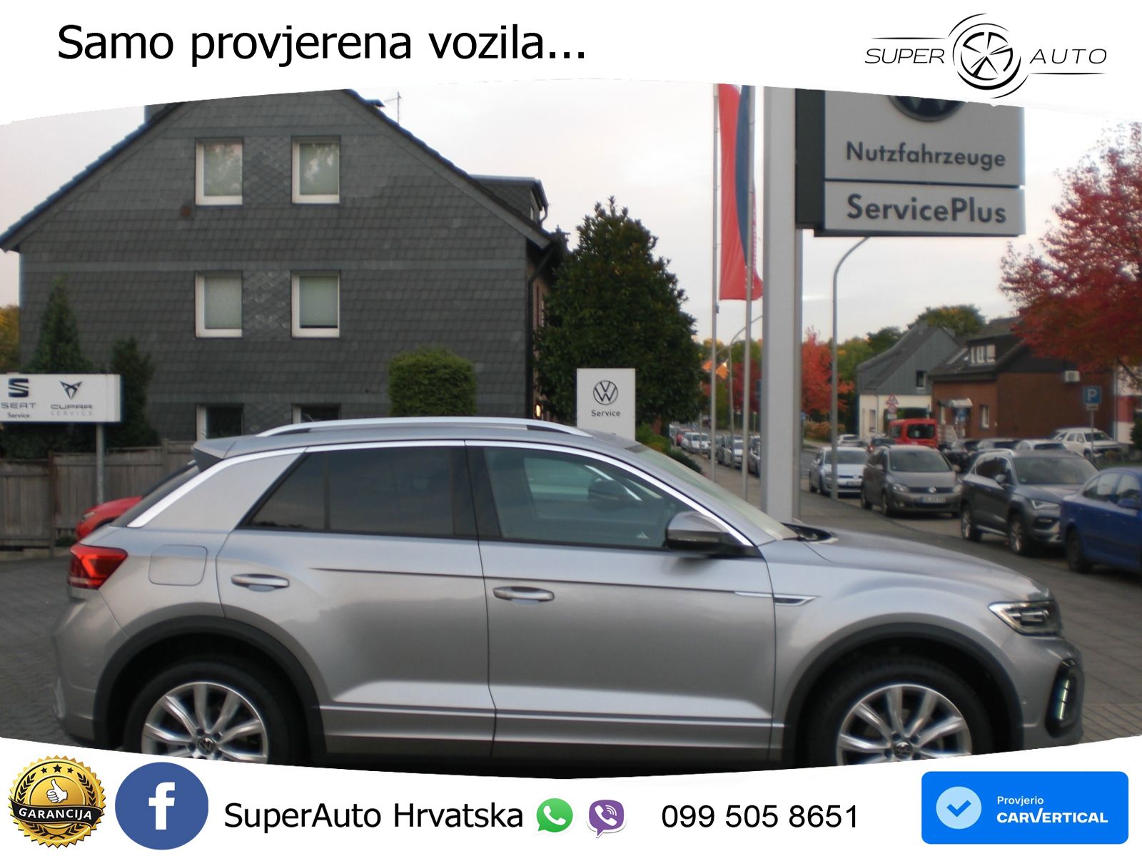 Volkswagen T-Roc 1.5 TSI (150 KS) DSG R-Line LED+GR SJED+ACC