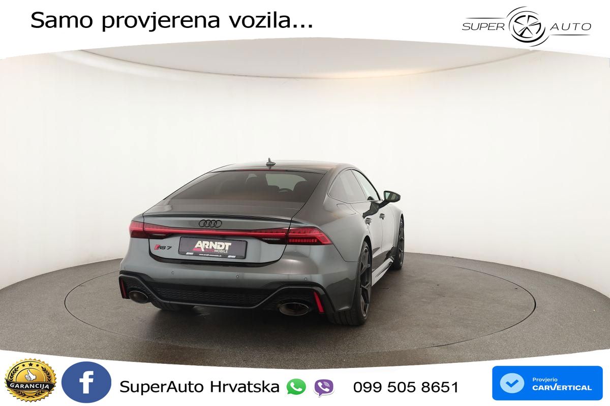 Audi RS7 4.0 TFSI V8 performance (630 KS) quattro tiptronic ZRAČNI+ACC+GR SJED+KAM+PANO