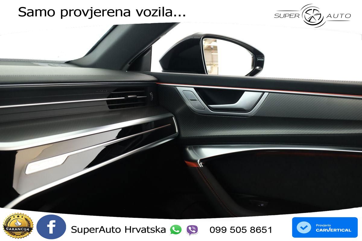 Audi RS7 4.0 TFSI V8 performance (630 KS) quattro tiptronic ZRAČNI+ACC+GR SJED+KAM+PANO