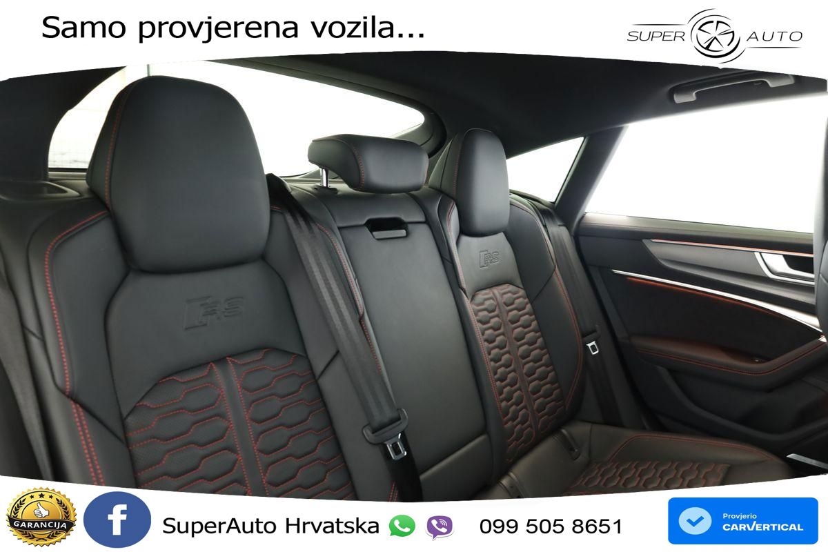 Audi RS7 4.0 TFSI V8 performance (630 KS) quattro tiptronic ZRAČNI+ACC+GR SJED+KAM+PANO