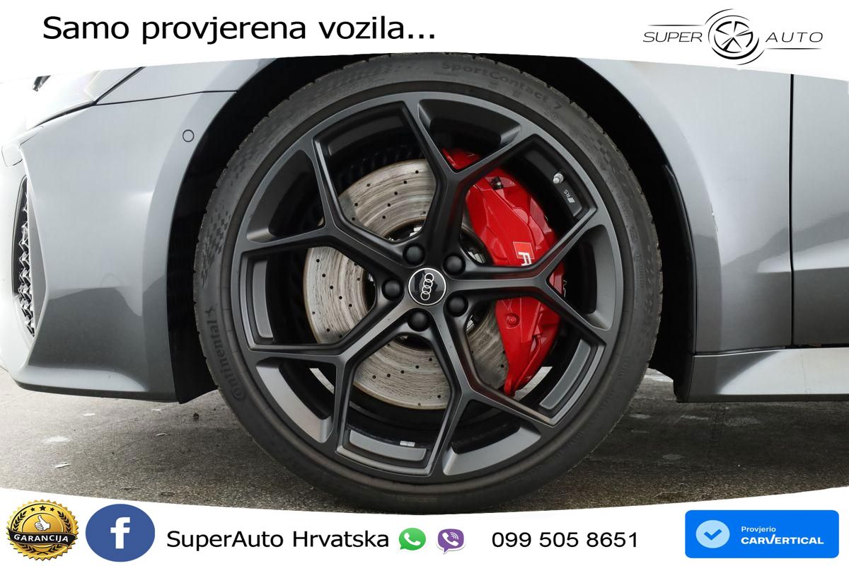 Audi RS7 4.0 TFSI V8 performance (630 KS) quattro tiptronic ZRAČNI+ACC+GR SJED+KAM+PANO