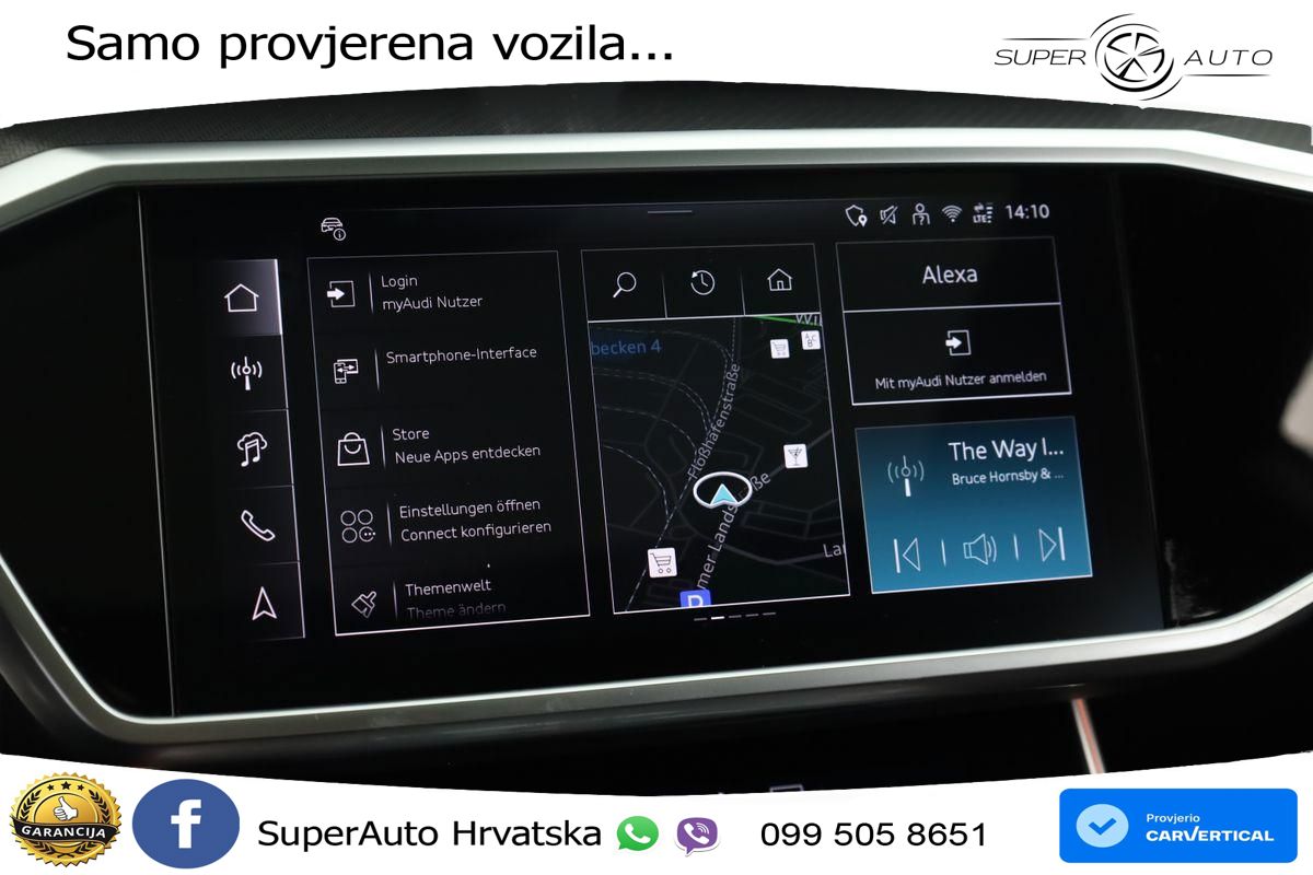 Audi RS7 4.0 TFSI V8 performance (630 KS) quattro tiptronic ZRAČNI+ACC+GR SJED+KAM+PANO