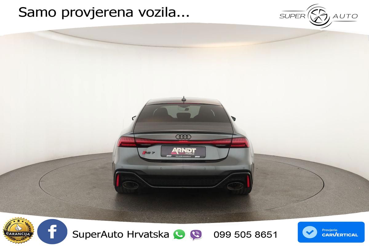Audi RS7 4.0 TFSI V8 performance (630 KS) quattro tiptronic ZRAČNI+ACC+GR SJED+KAM+PANO