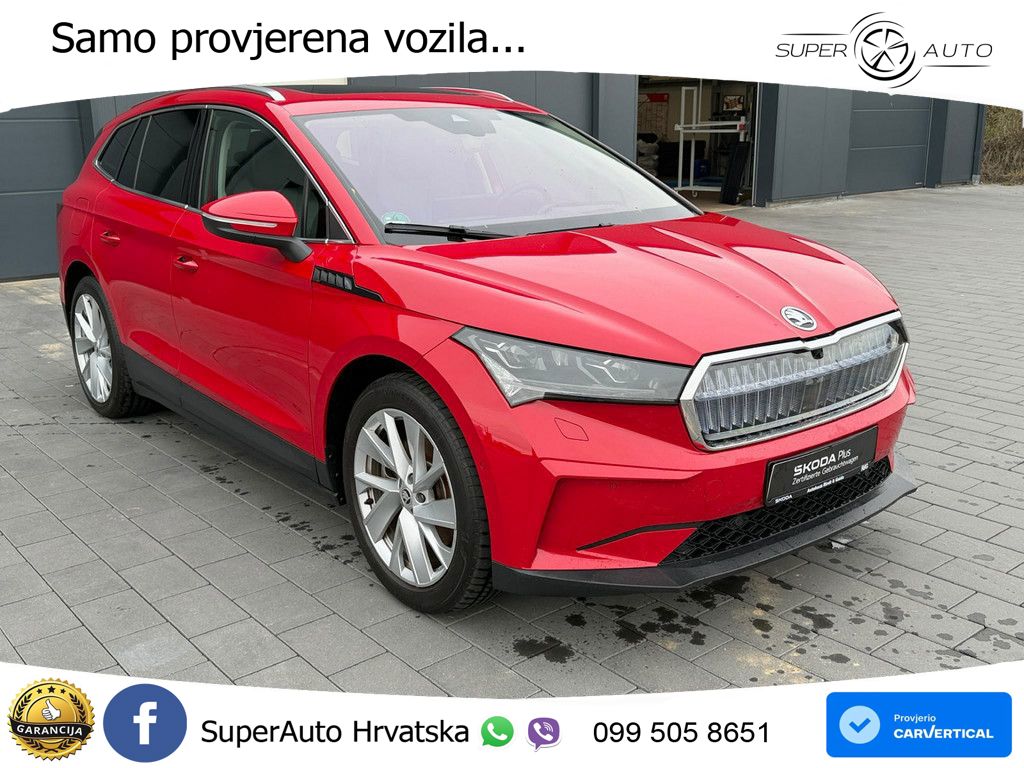 Škoda Enyaq iV 80 82 kWh (204 KS) Loft LED+GR SJED+ACC