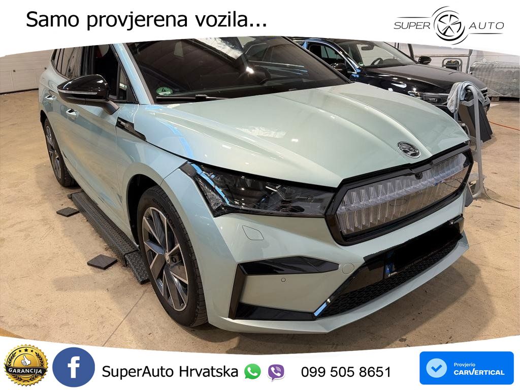 Škoda Enyaq iV 80x 82 kWh (265 KS) AWD SportLine LED+GR SJED+ACC