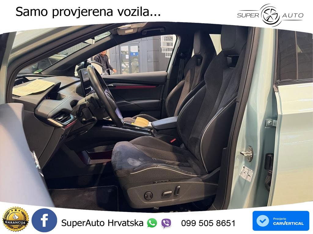 Škoda Enyaq iV 80x 82 kWh (265 KS) AWD SportLine LED+GR SJED+ACC