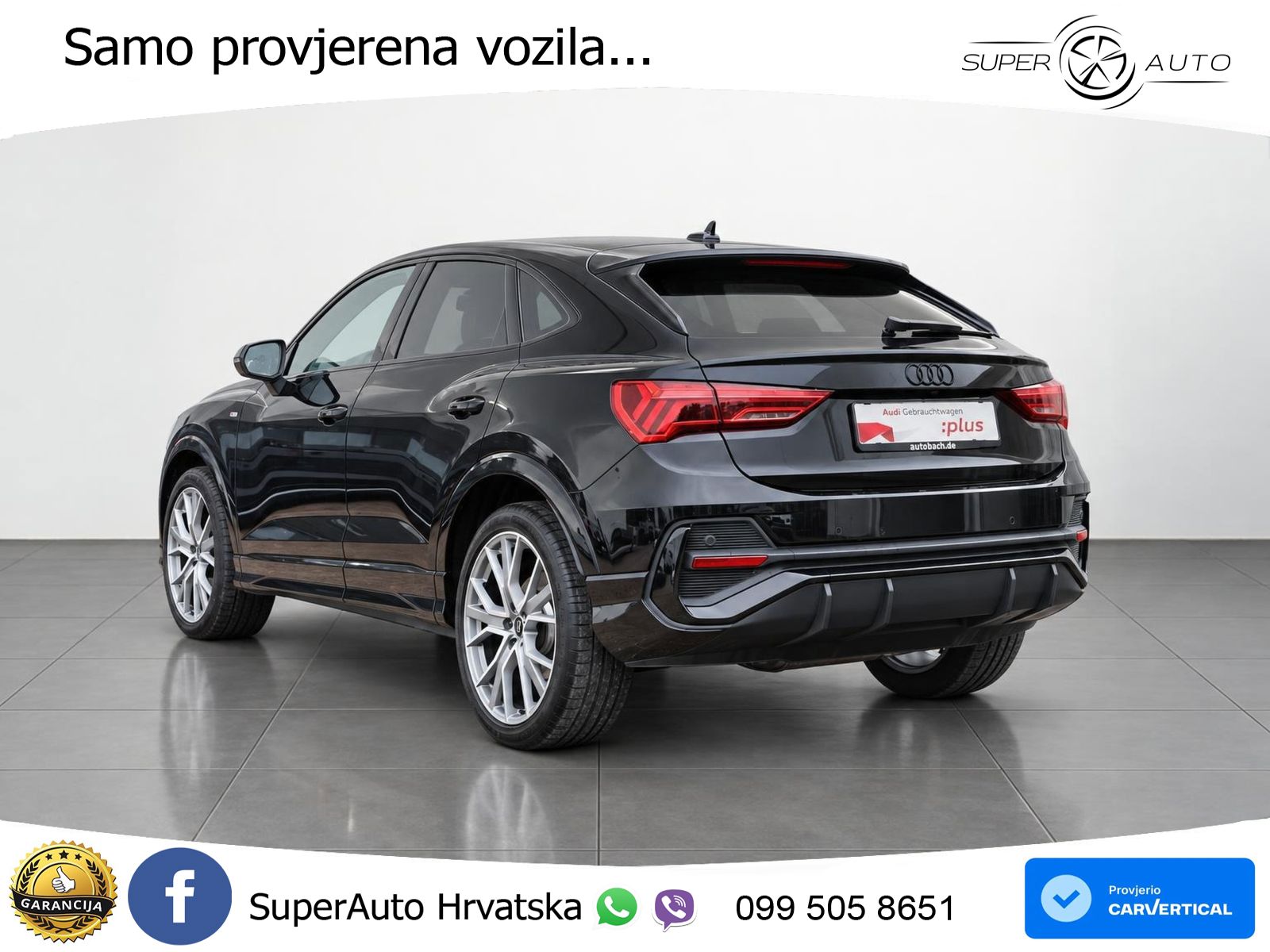 Audi Q3 Sportback 40 TDI (200 KS) quattro S tronic S line MATRIX+GR SJED+KAM