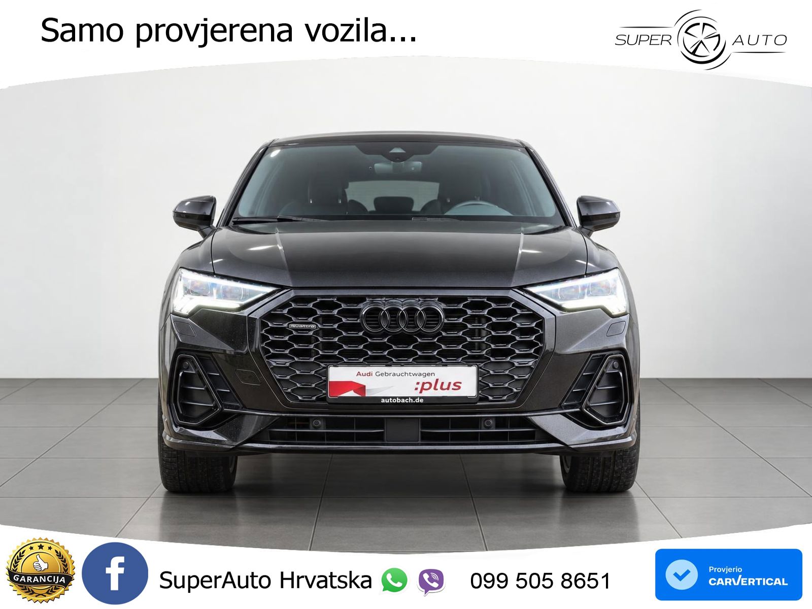 Audi Q3 Sportback 40 TDI (200 KS) quattro S tronic S line MATRIX+GR SJED+KAM