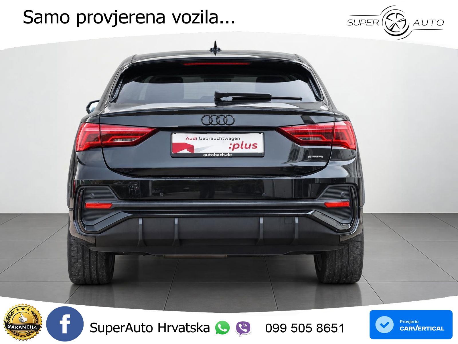Audi Q3 Sportback 40 TDI (200 KS) quattro S tronic S line MATRIX+GR SJED+KAM