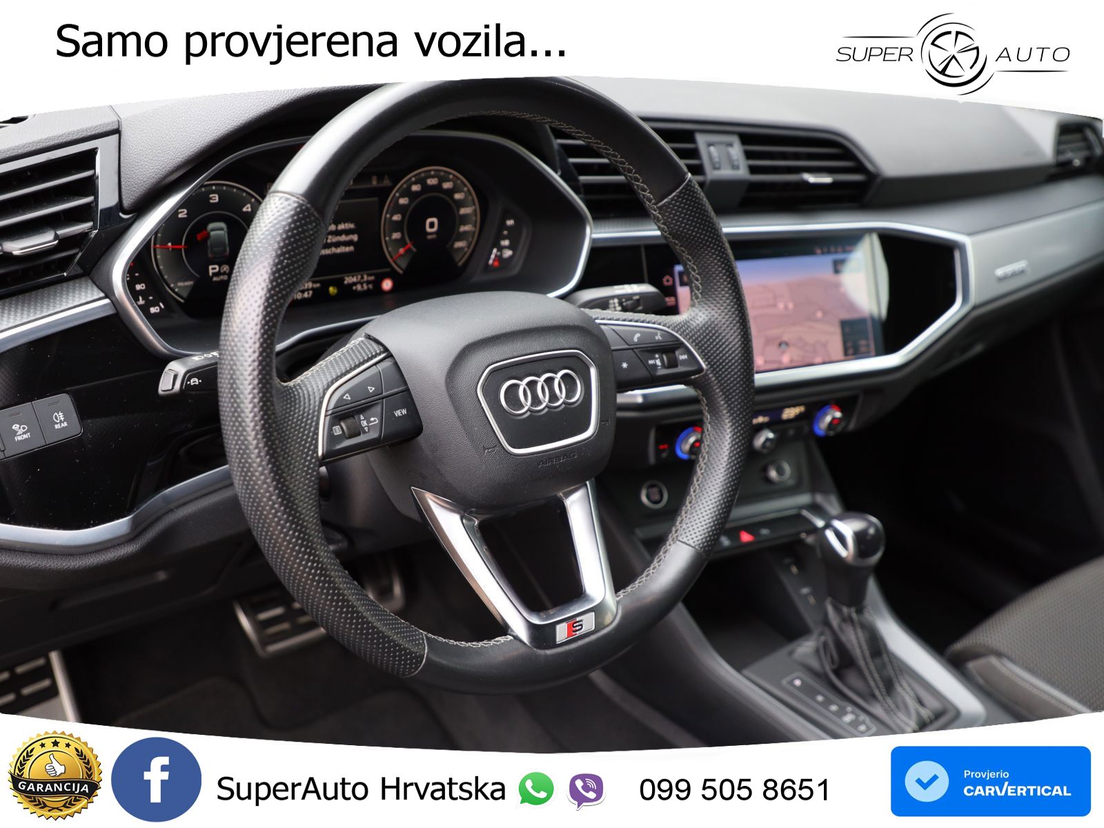 Audi Q3 Sportback 40 TDI (200 KS) quattro S tronic S line MATRIX+GR SJED+KAM