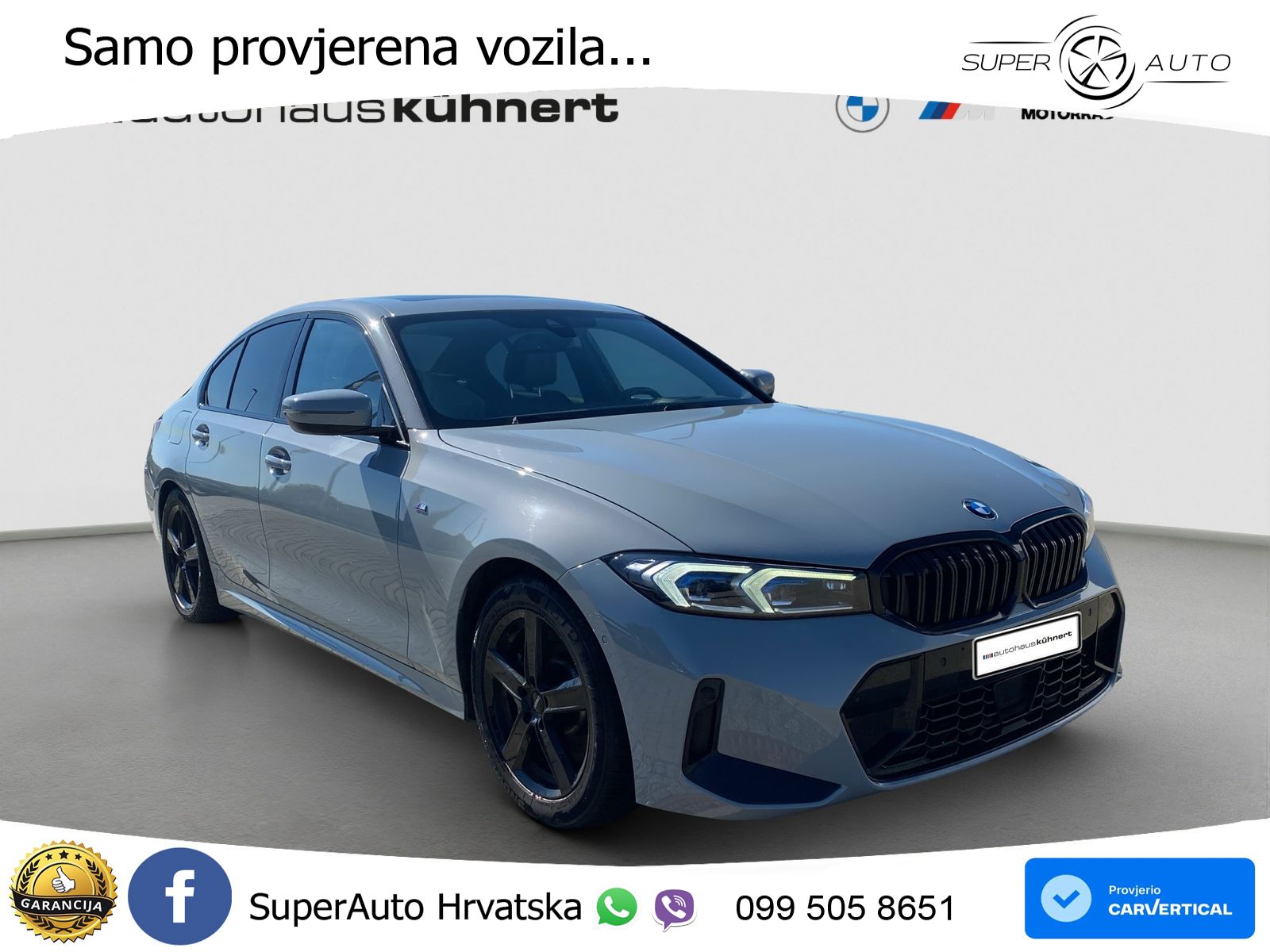BMW 330i (245 KS) Steptronic M Sport LED+GR SJED+ACC