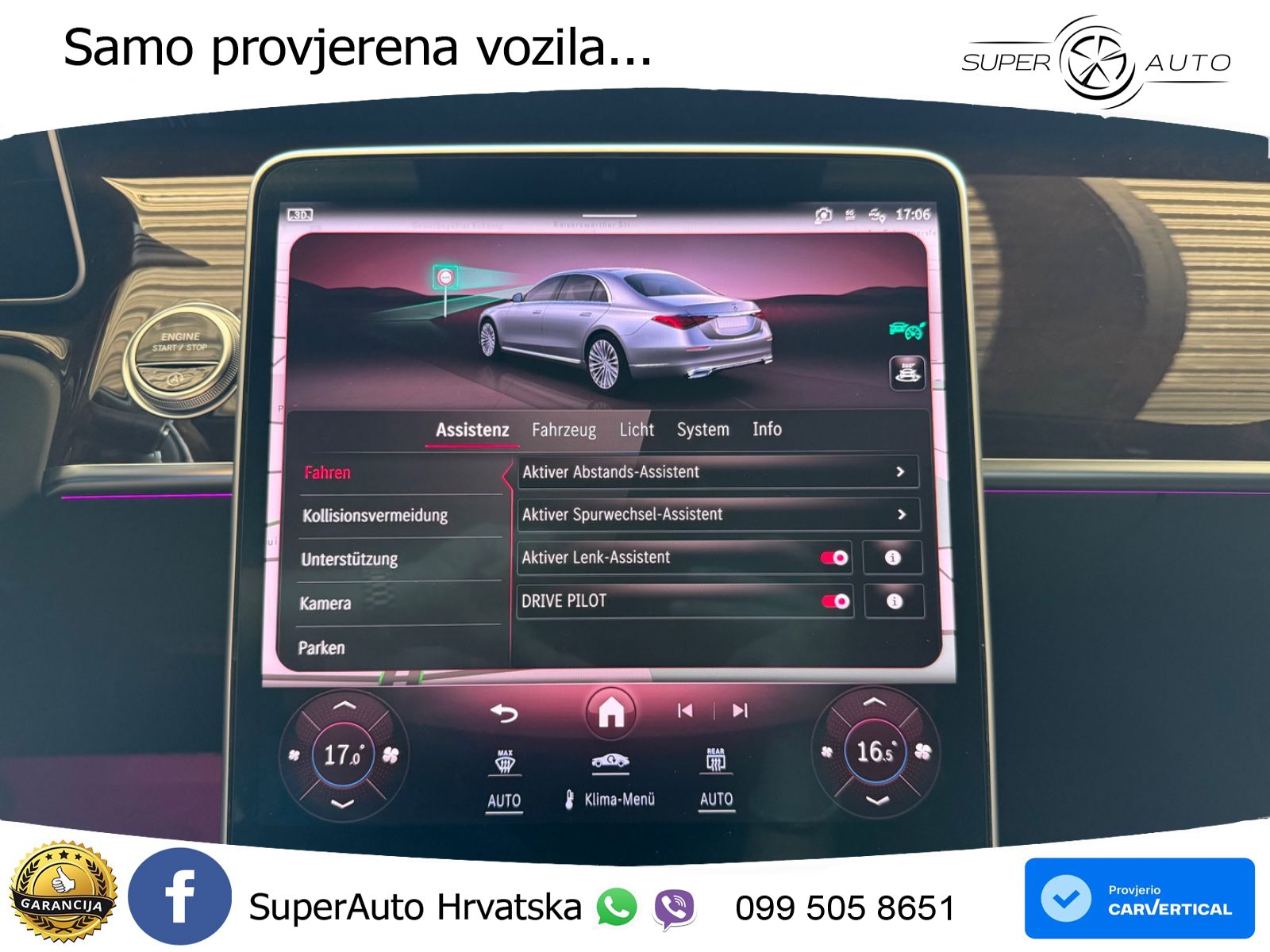 Mercedes S 500 (449 KS) EQ Boost 4MATIC 9G-TRONIC AMG LED+GR SJED+ACC