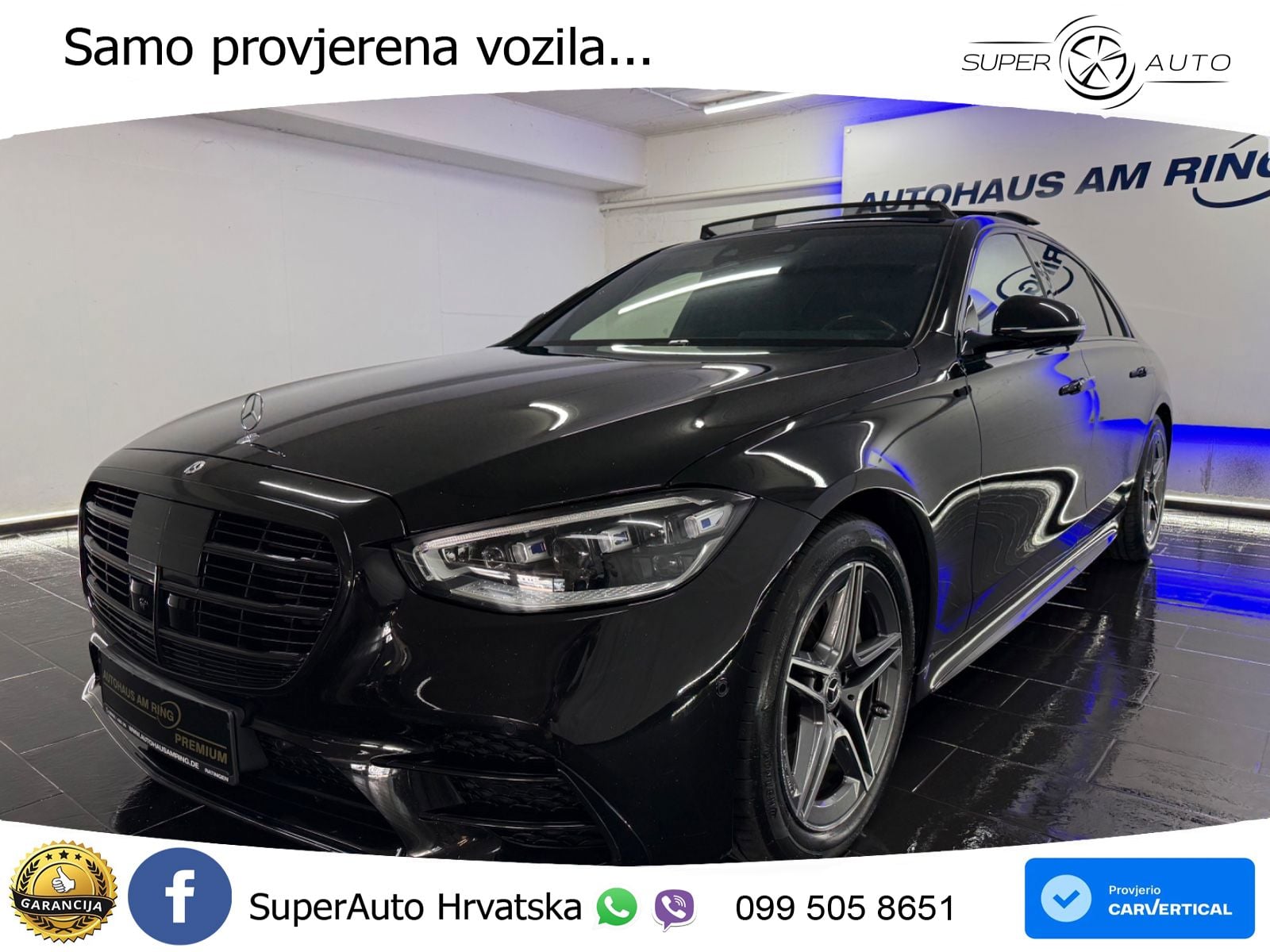 Mercedes S 500 (449 KS) EQ Boost 4MATIC 9G-TRONIC AMG LED+GR SJED+ACC