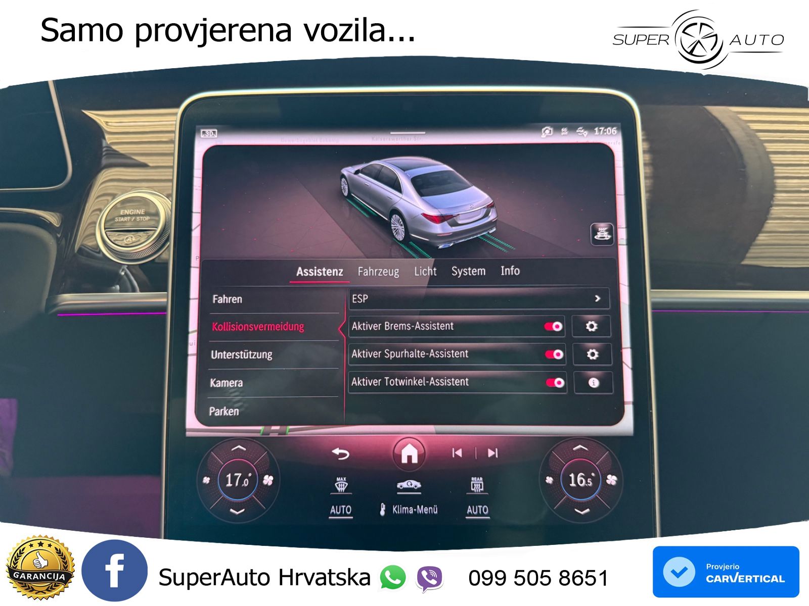 Mercedes S 500 (449 KS) EQ Boost 4MATIC 9G-TRONIC AMG LED+GR SJED+ACC