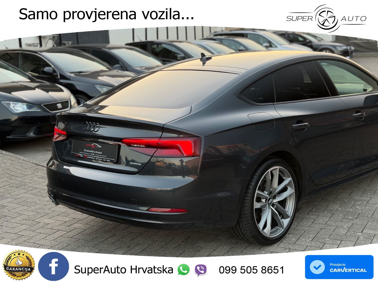 Audi A5 Sportback 40 TDI (190 KS) quattro ultra S tronic S line