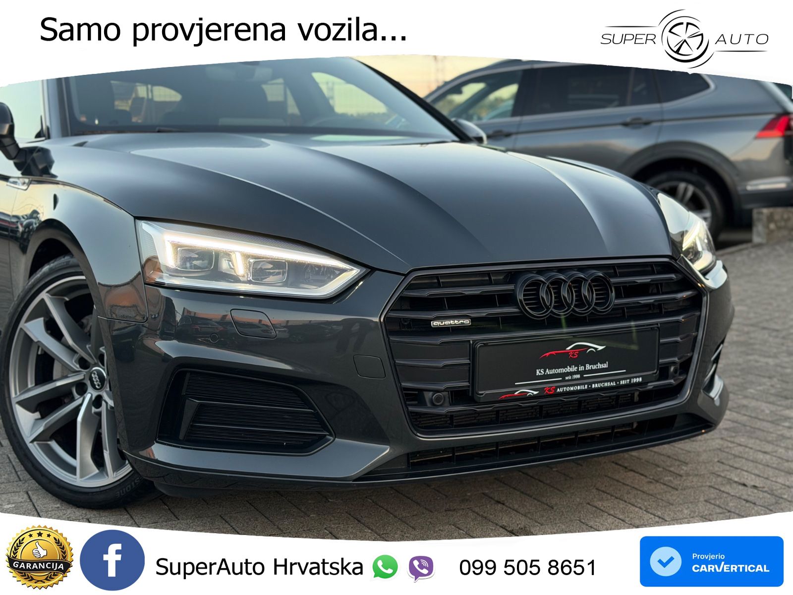 Audi A5 Sportback 40 TDI (190 KS) quattro ultra S tronic S line