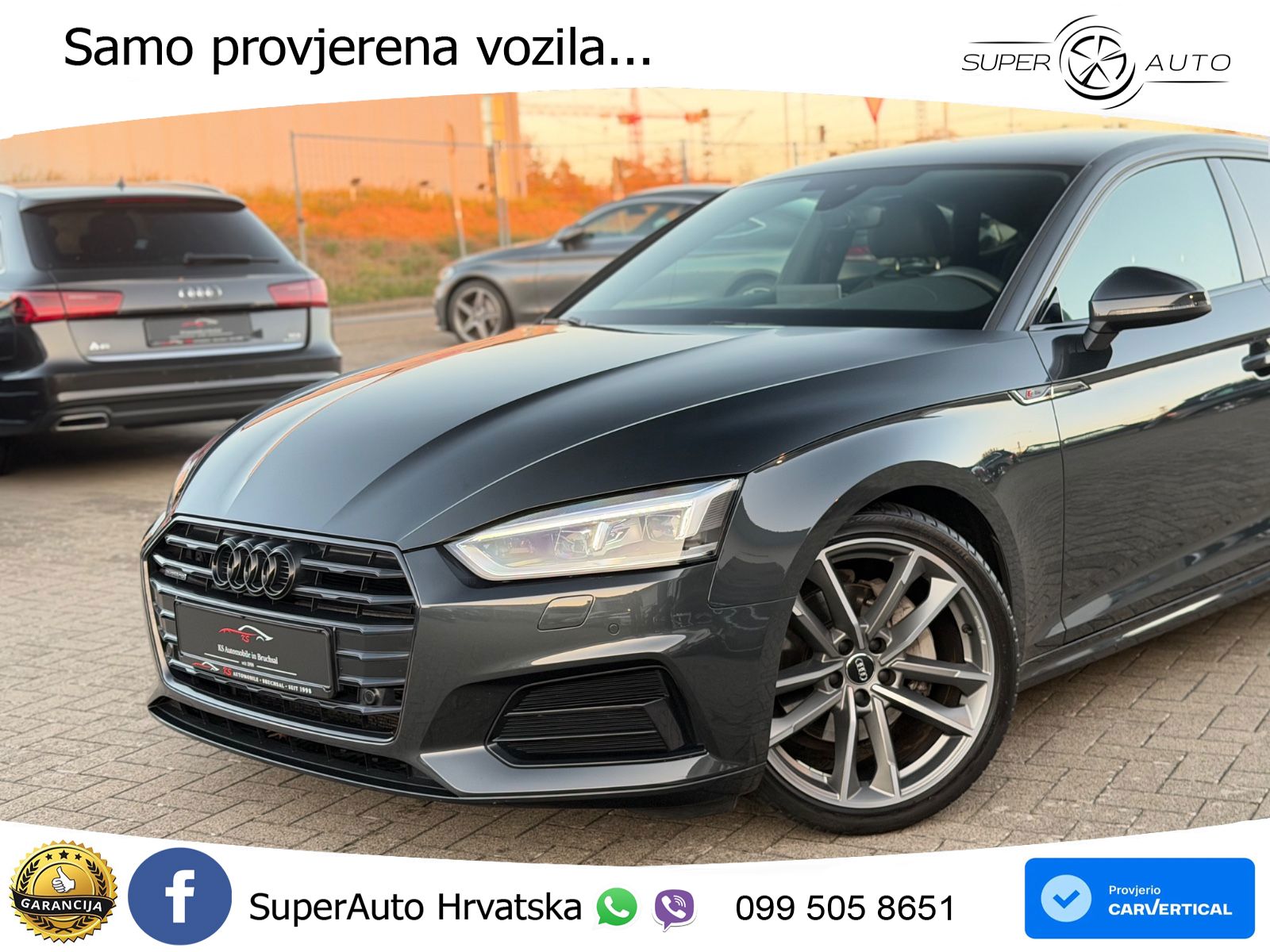 Audi A5 Sportback 40 TDI (190 KS) quattro ultra S tronic S line