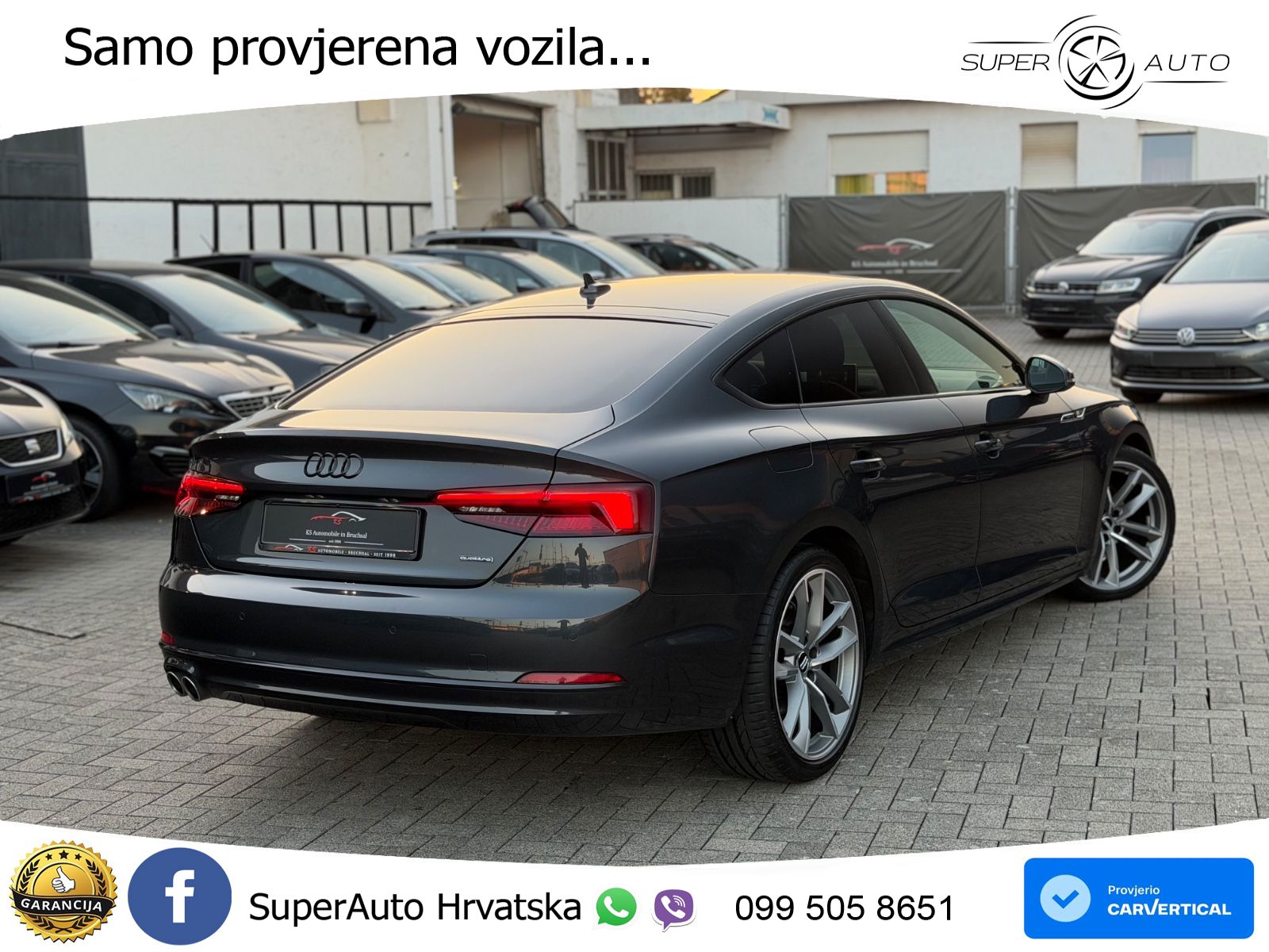 Audi A5 Sportback 40 TDI (190 KS) quattro ultra S tronic S line