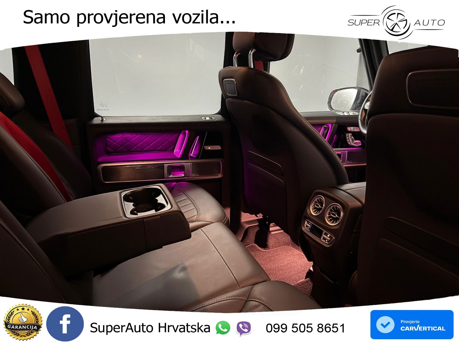 Mercedes G 500 Long V8 (422 KS) 4MATIC 9G-TRONIC AMG LED+GR SJED+ACC