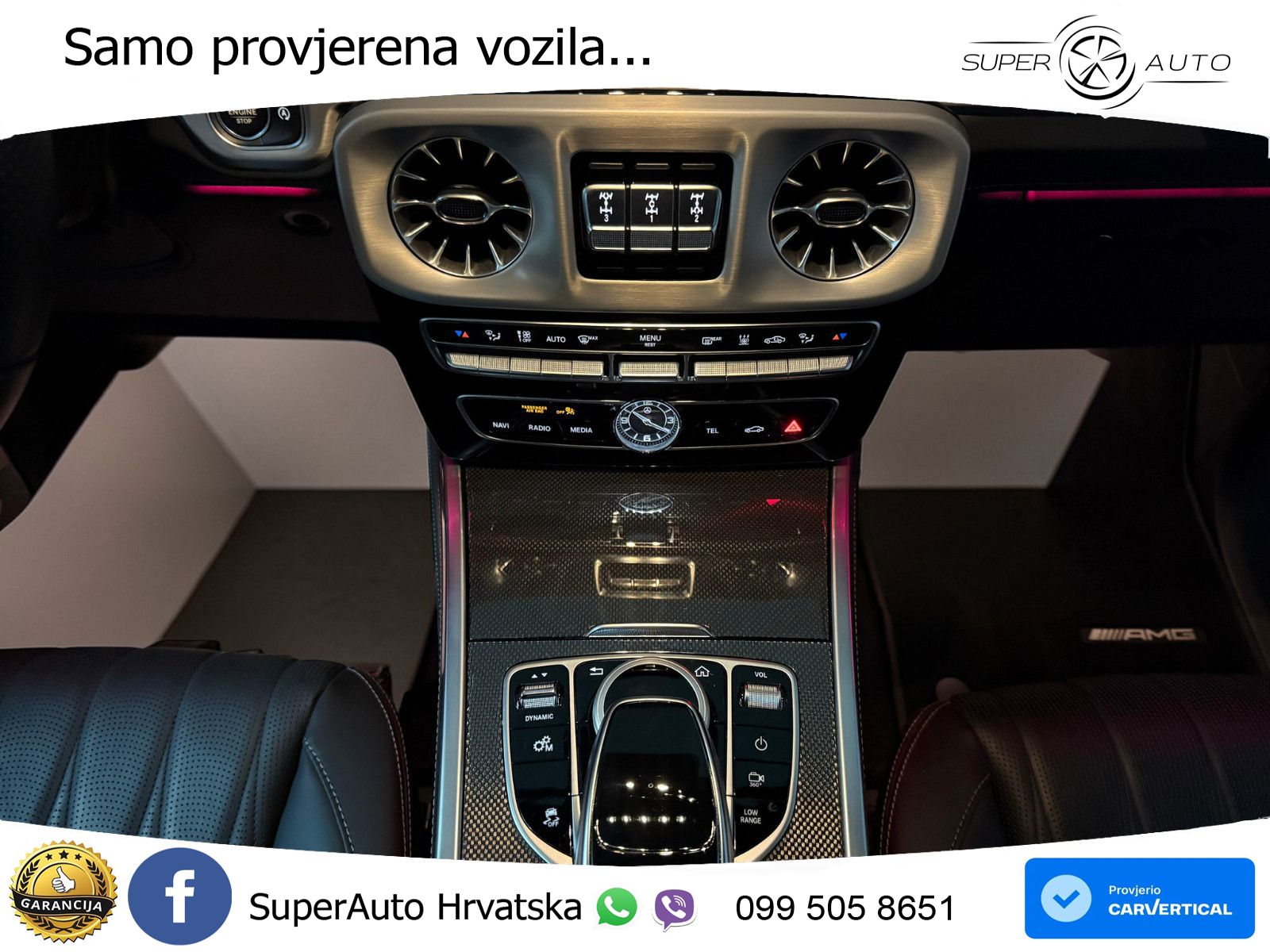 Mercedes G 500 Long V8 (422 KS) 4MATIC 9G-TRONIC AMG LED+GR SJED+ACC